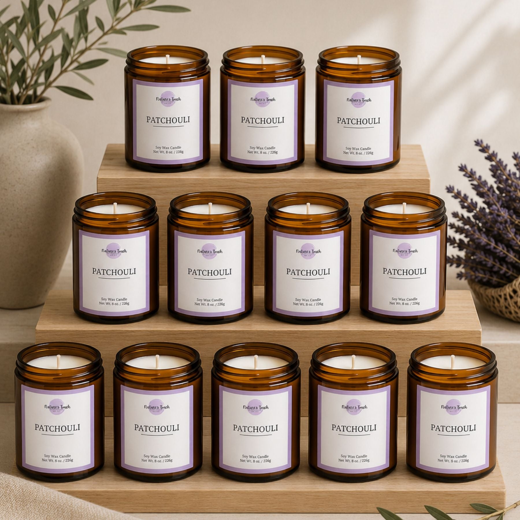 Patchouli 8 oz. Soy Wax Candle